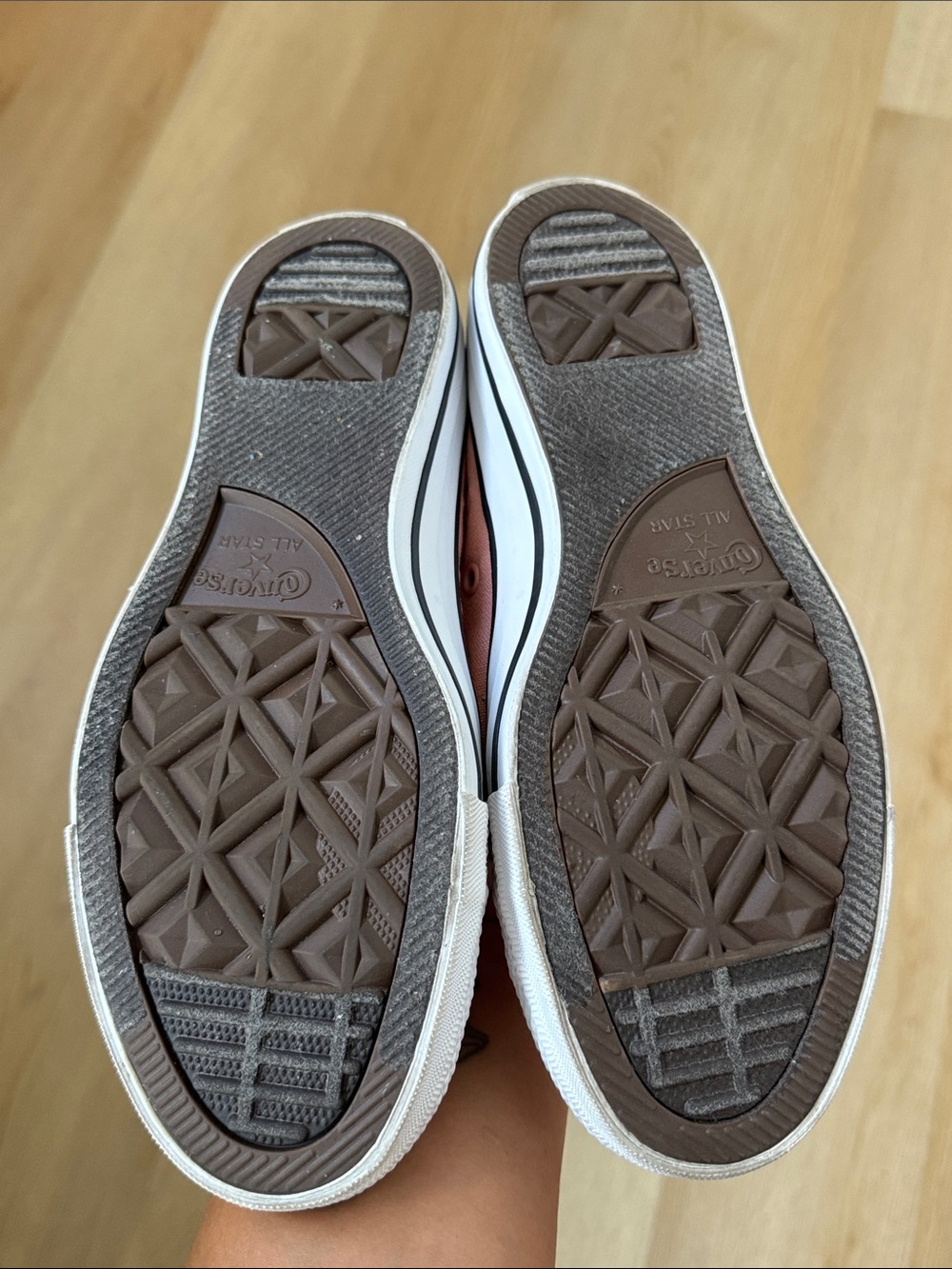 Converse Women’s Shoreline Soft Romantic Pink Canvas Slip On Chucks Size 8 - Picture 7 of 7